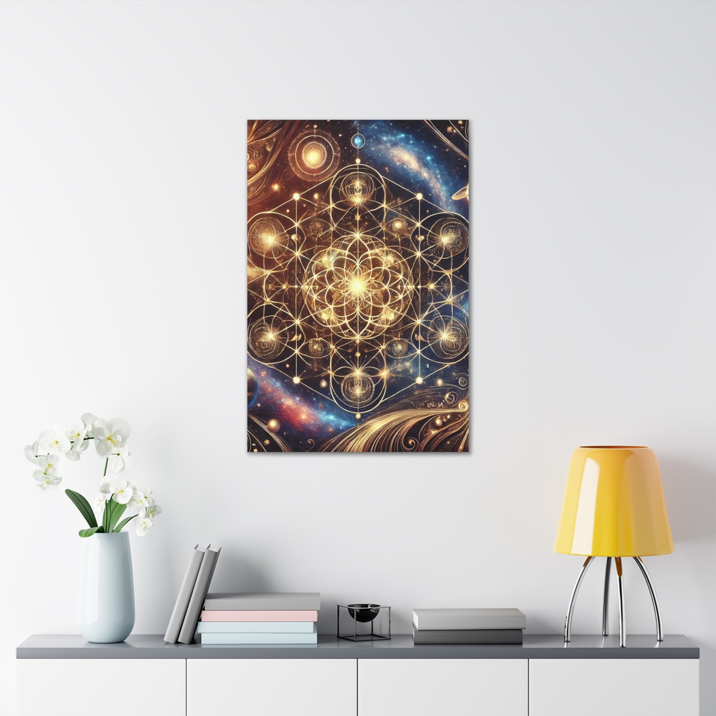 Sacred Geometry Art Canvas Ed. 78