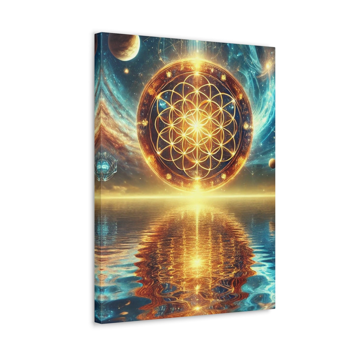 Sacred Geometry Art Canvas Ed. 49