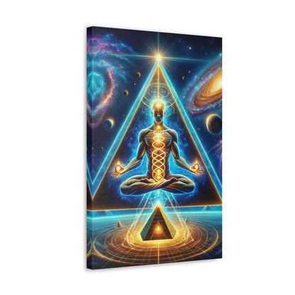 Quantum Entanglement Art Canvas Ed. 20