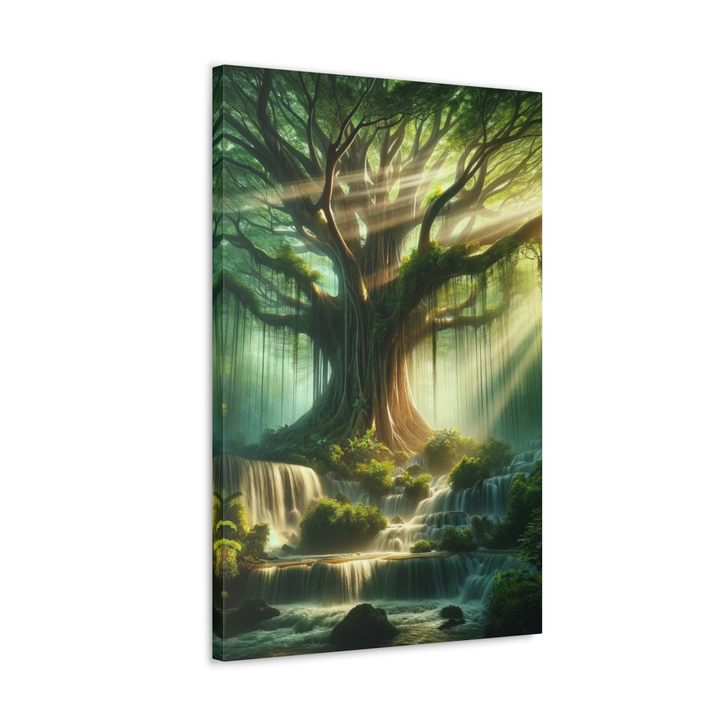 Trees of Light Art Canvas Ed. 22