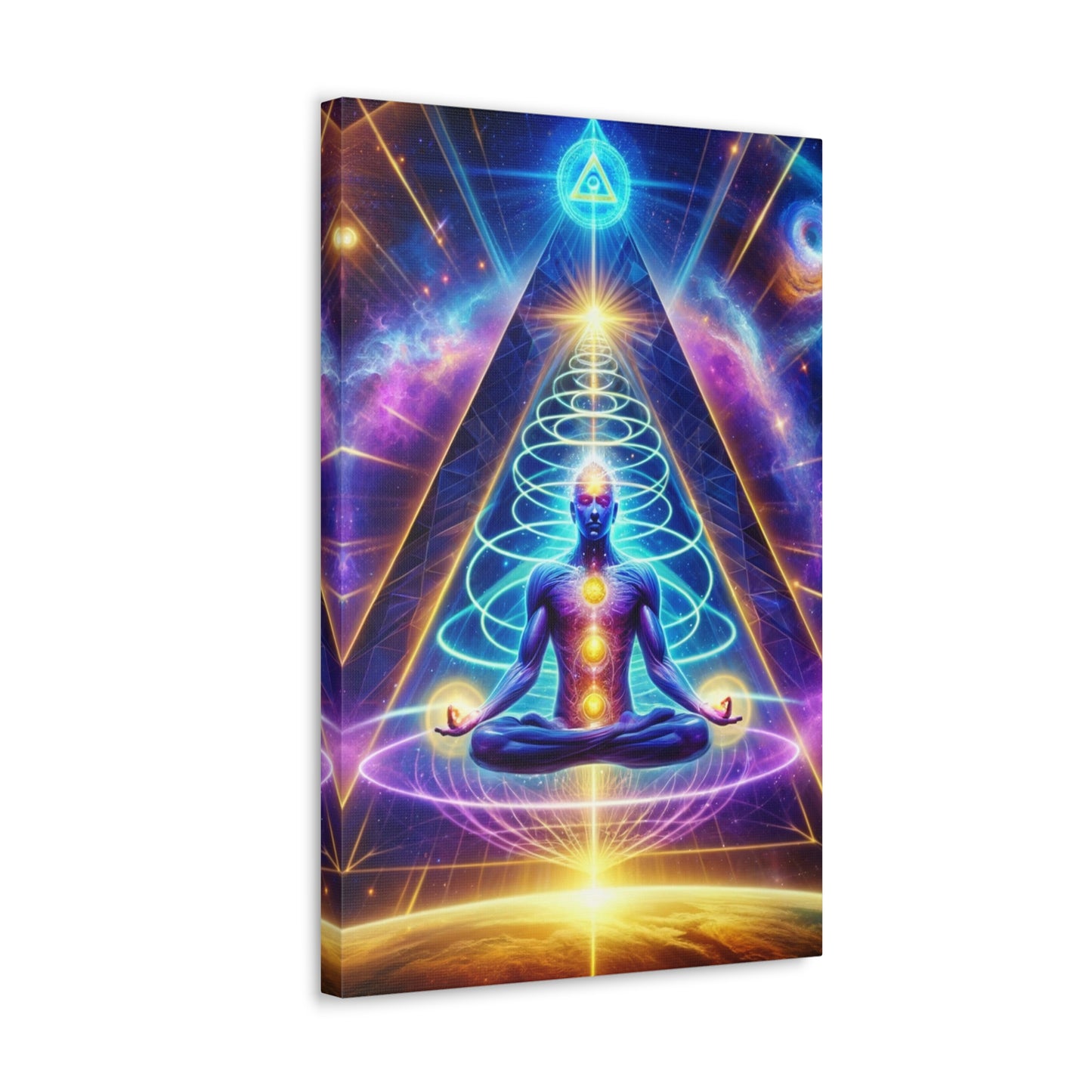 Quantum Entanglement Art Canvas Ed. 7