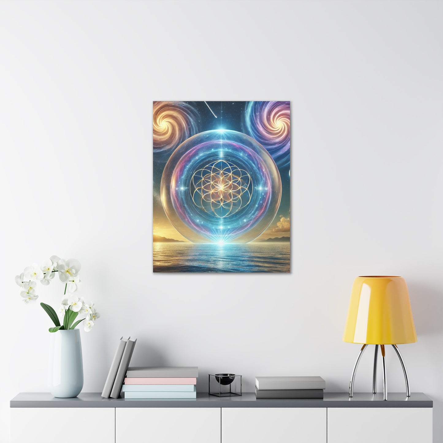 Sacred Geometry Art Canvas Ed. 19