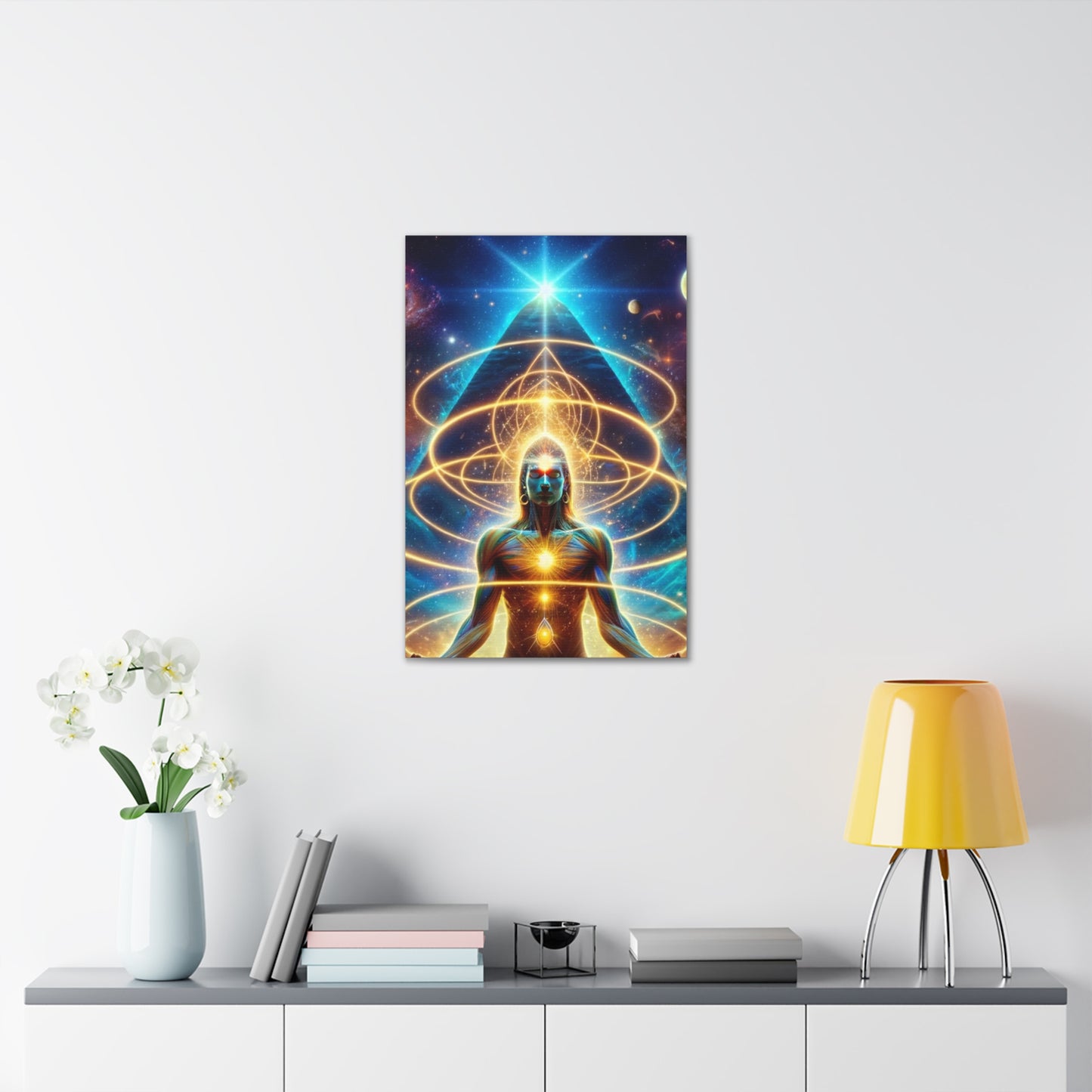 Quantum Entanglement Art Canvas Ed. 14