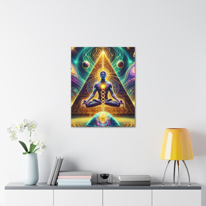 Quantum Entanglement Art Canvas Ed. 11