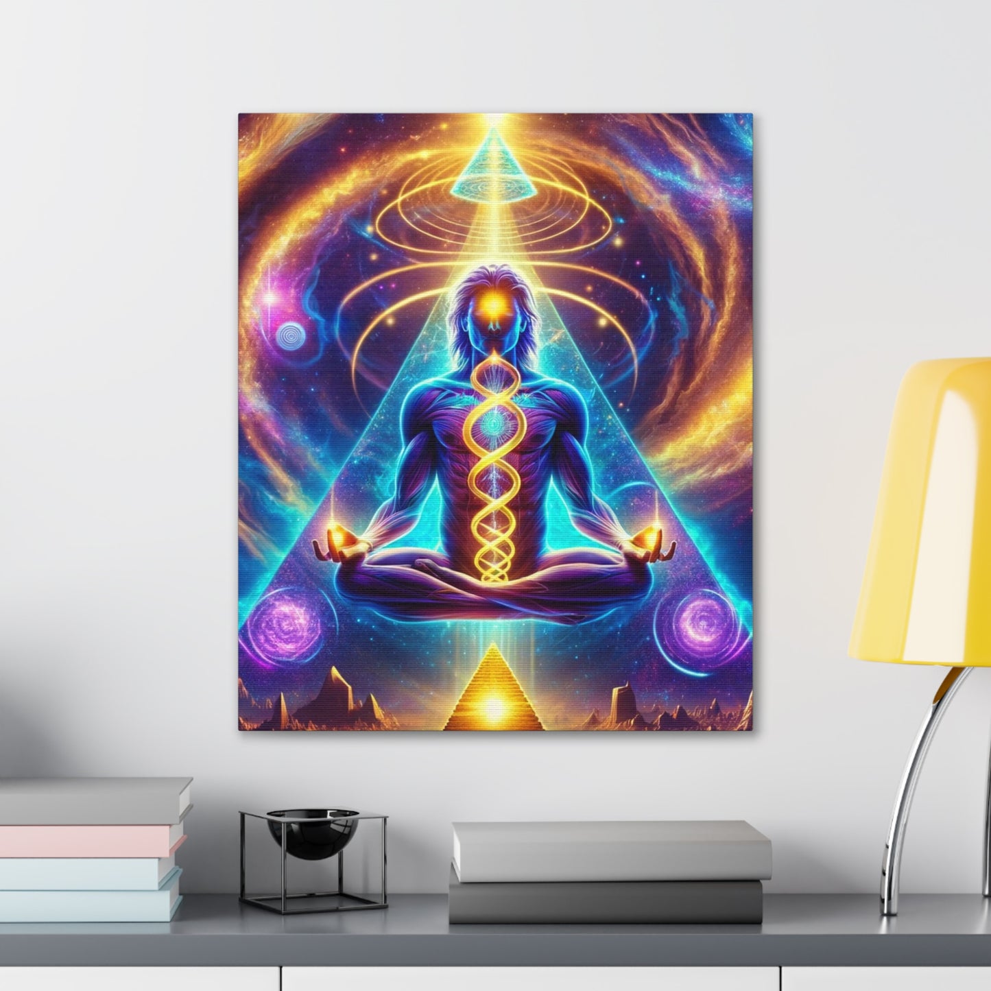 Quantum Entanglement Art Canvas Ed. 10