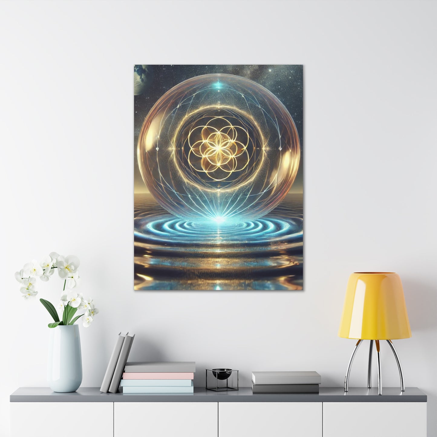 Sacred Geometry Art Canvas Ed. 10