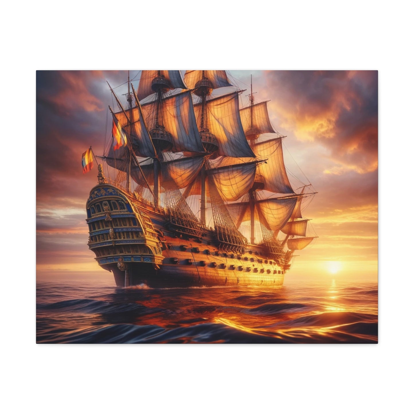 Voyage & Conquest Art Canvas Ed. 19