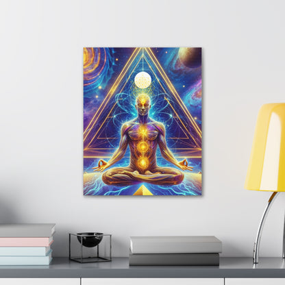 Quantum Entanglement Art Canvas Ed. 5