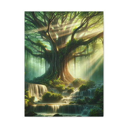 Trees of Light Art Canvas Ed. 22