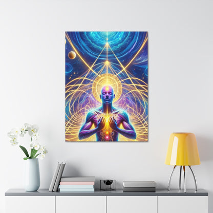 Quantum Entanglement Art Canvas Ed. 26