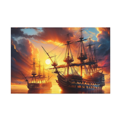 Voyage & Conquest Art Canvas Ed. 20