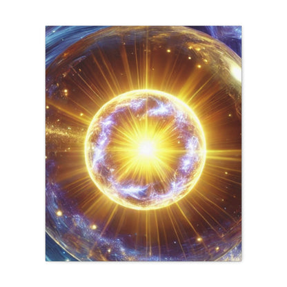 Energetic Orbs Art Canvas Ed. 12