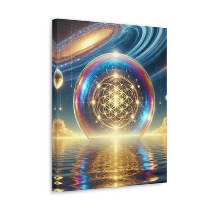 Sacred Geometry Art Canvas Ed. 22