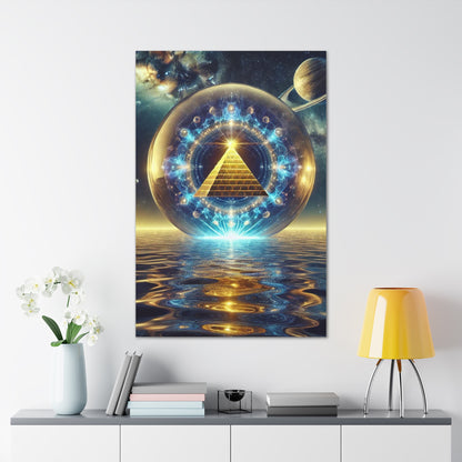 Sacred Geometry Art Canvas Ed. 41