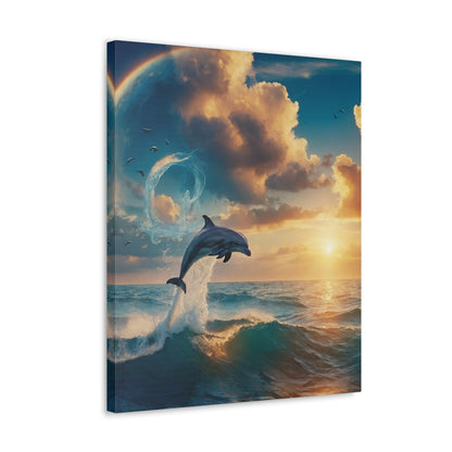 Serene Ocean Art Canvas Ed. 2