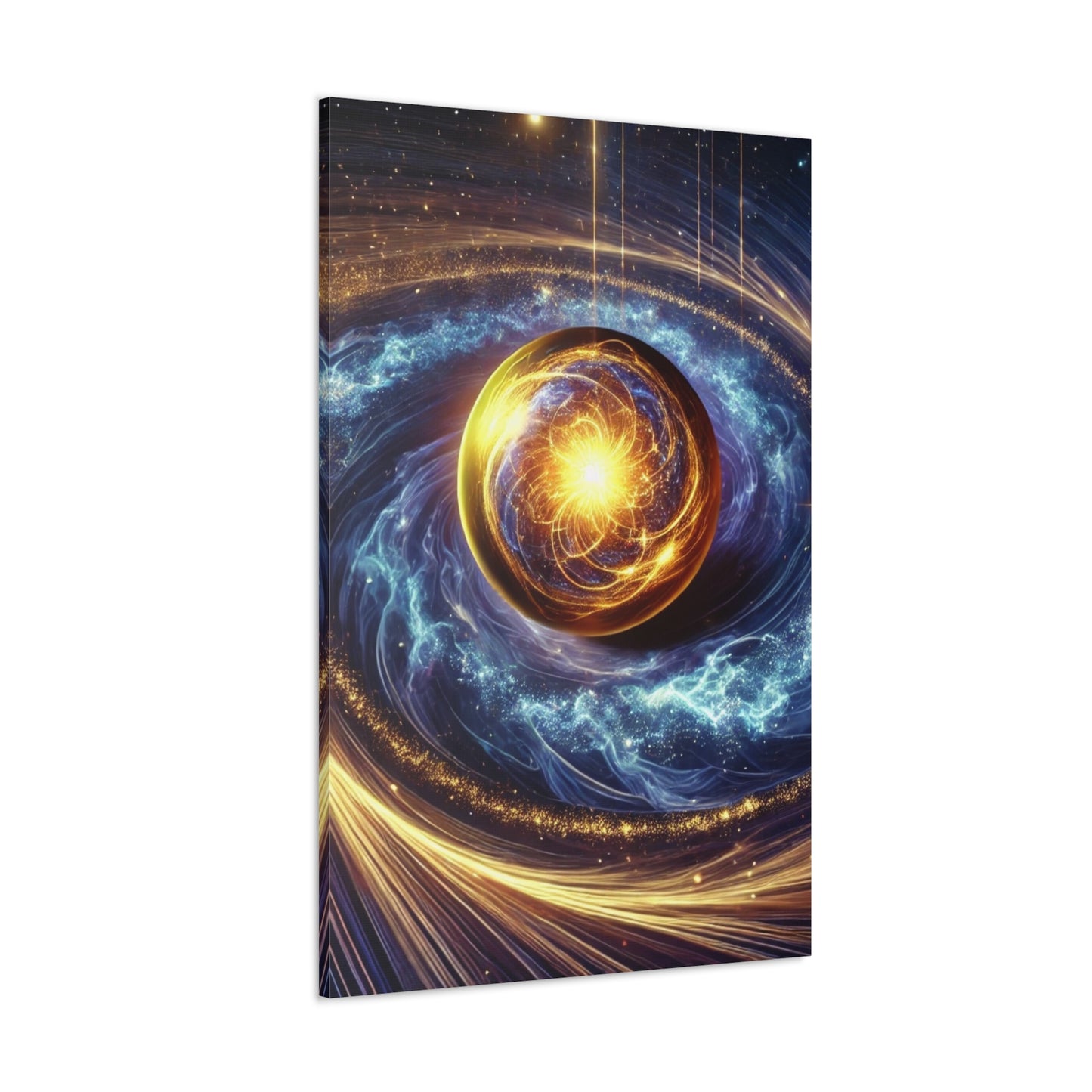 Energetic Orbs Art Canvas Ed. 10