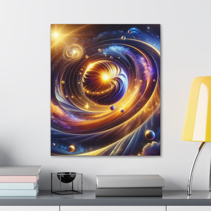 Energetic Orbs Art Canvas Ed. 5