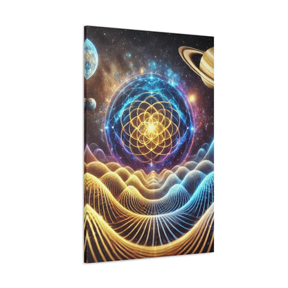 Sacred Geometry Art Canvas Ed. 9