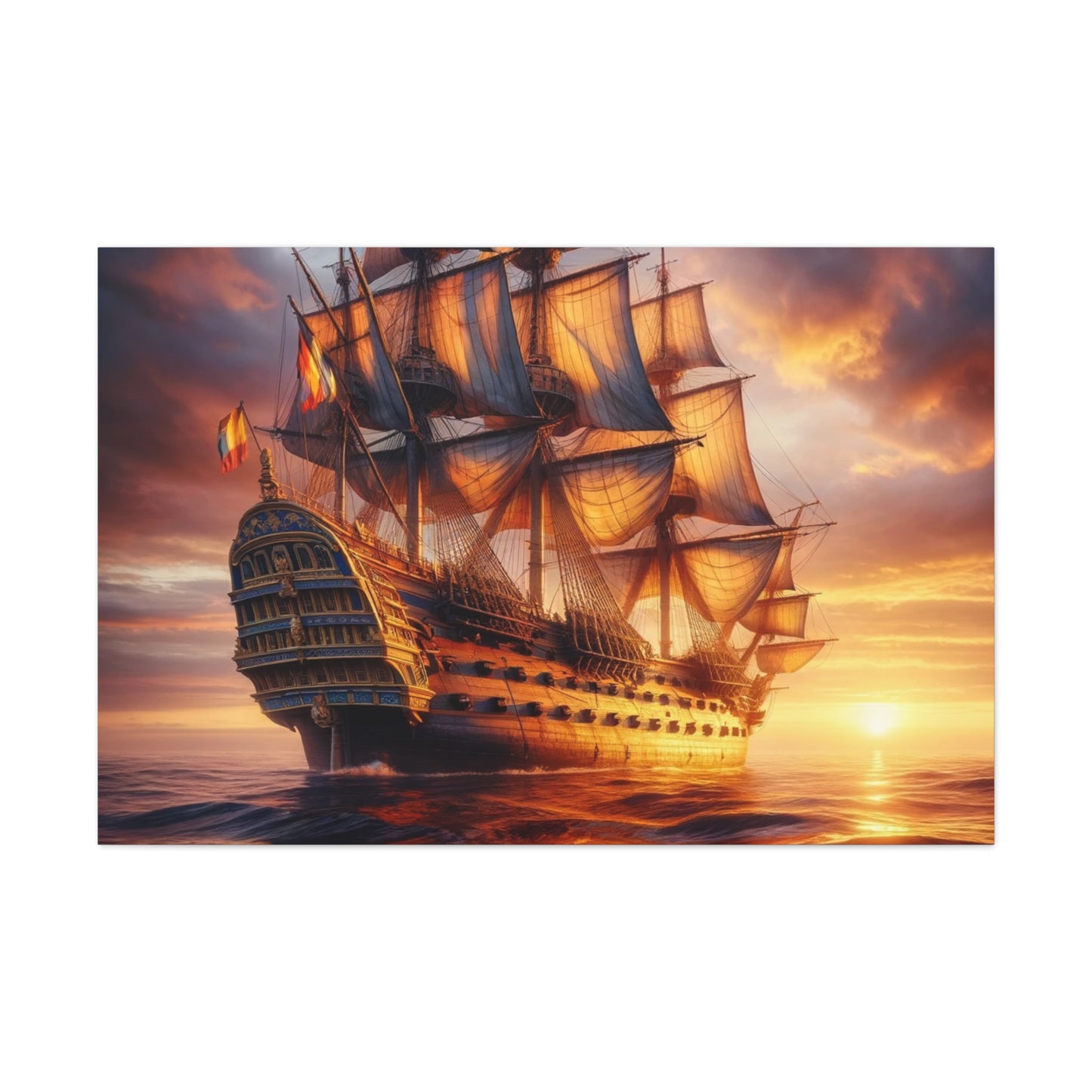 Voyage & Conquest Art Canvas Ed. 19