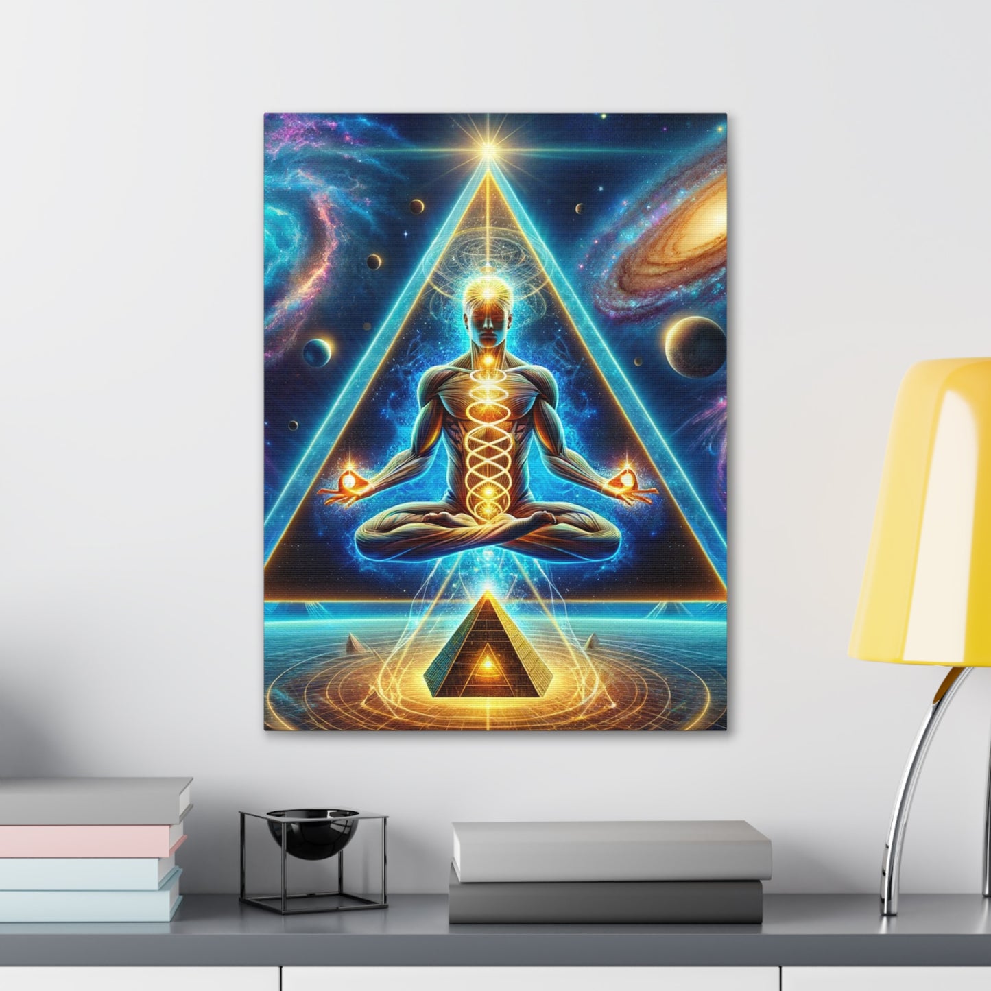 Quantum Entanglement Art Canvas Ed. 20