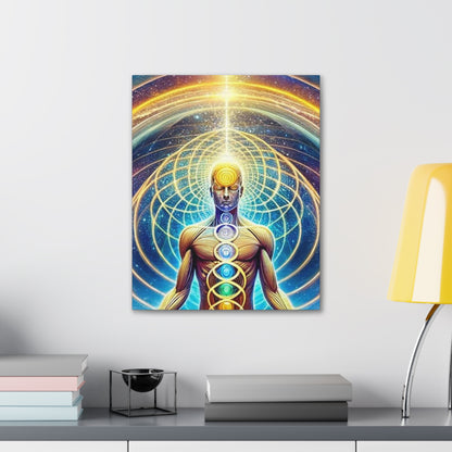 Quantum Entanglement Art Canvas Ed. 31