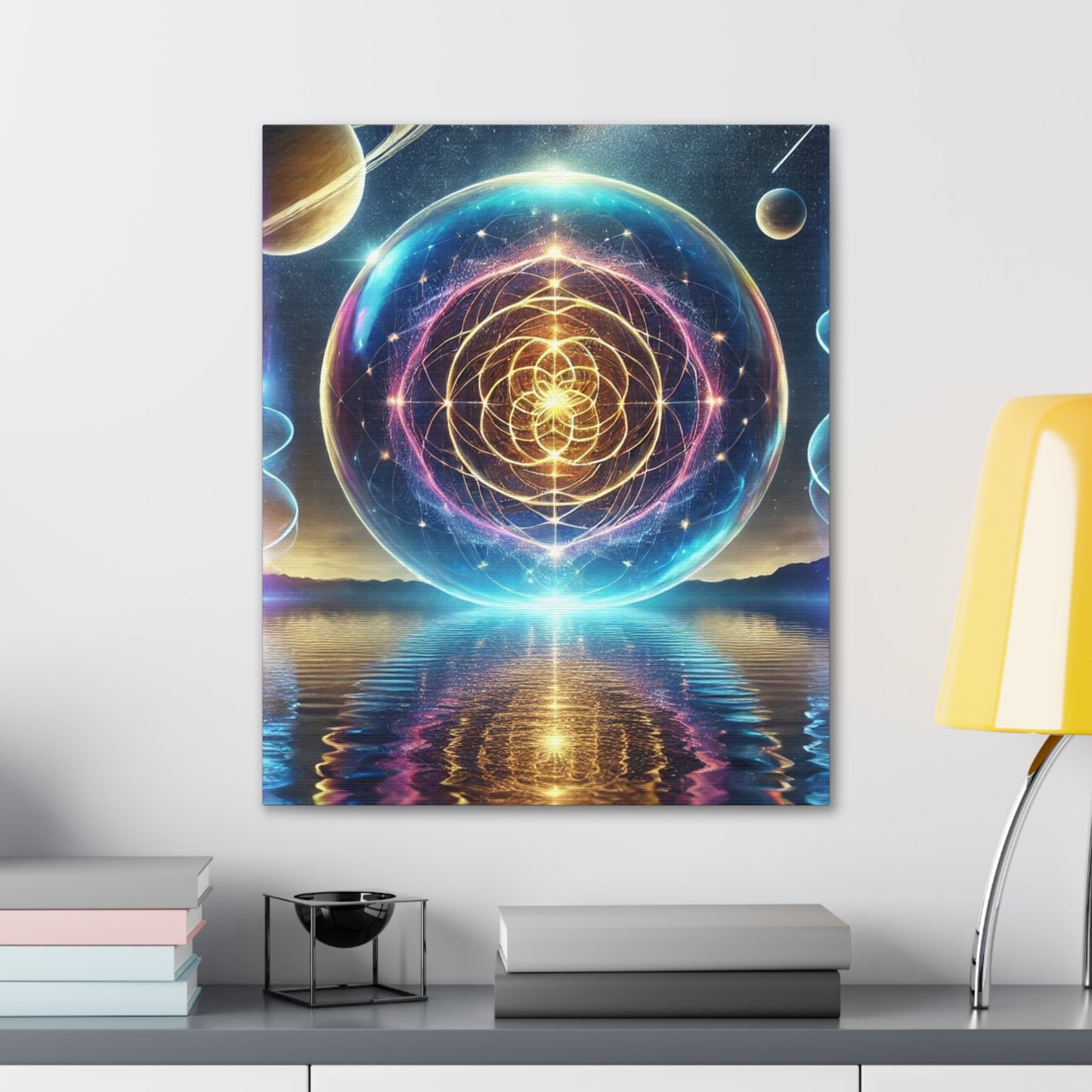 Sacred Geometry Art Canvas Ed. 16