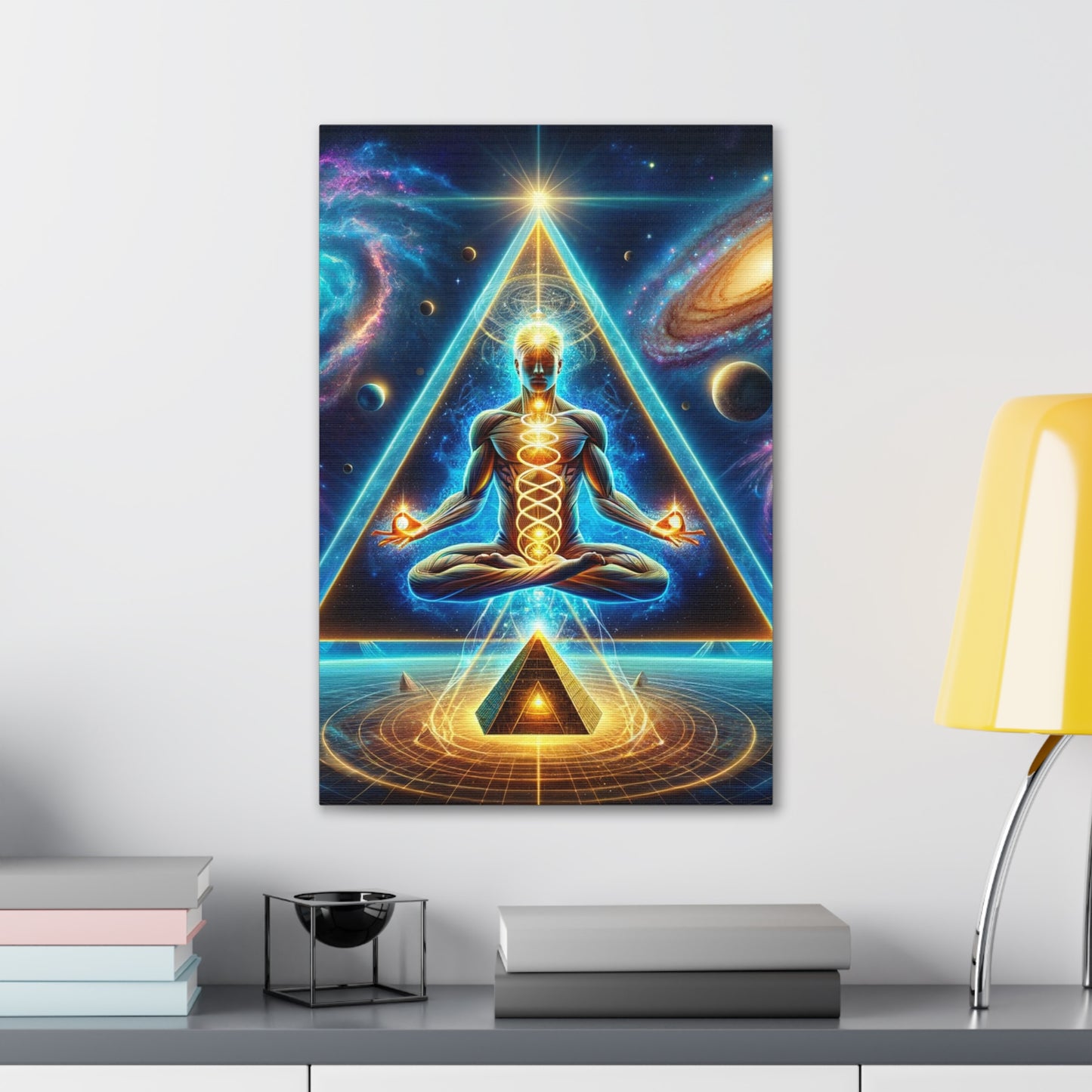 Quantum Entanglement Art Canvas Ed. 20