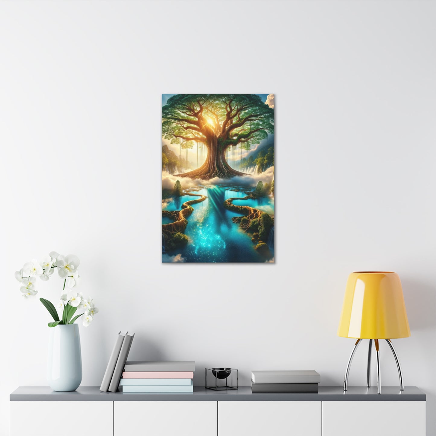 Trees of Light Art Canvas Ed. 11