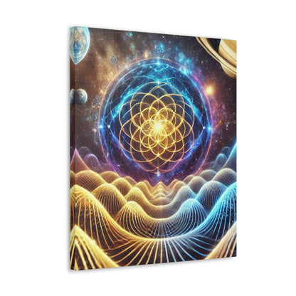 Sacred Geometry Art Canvas Ed. 8