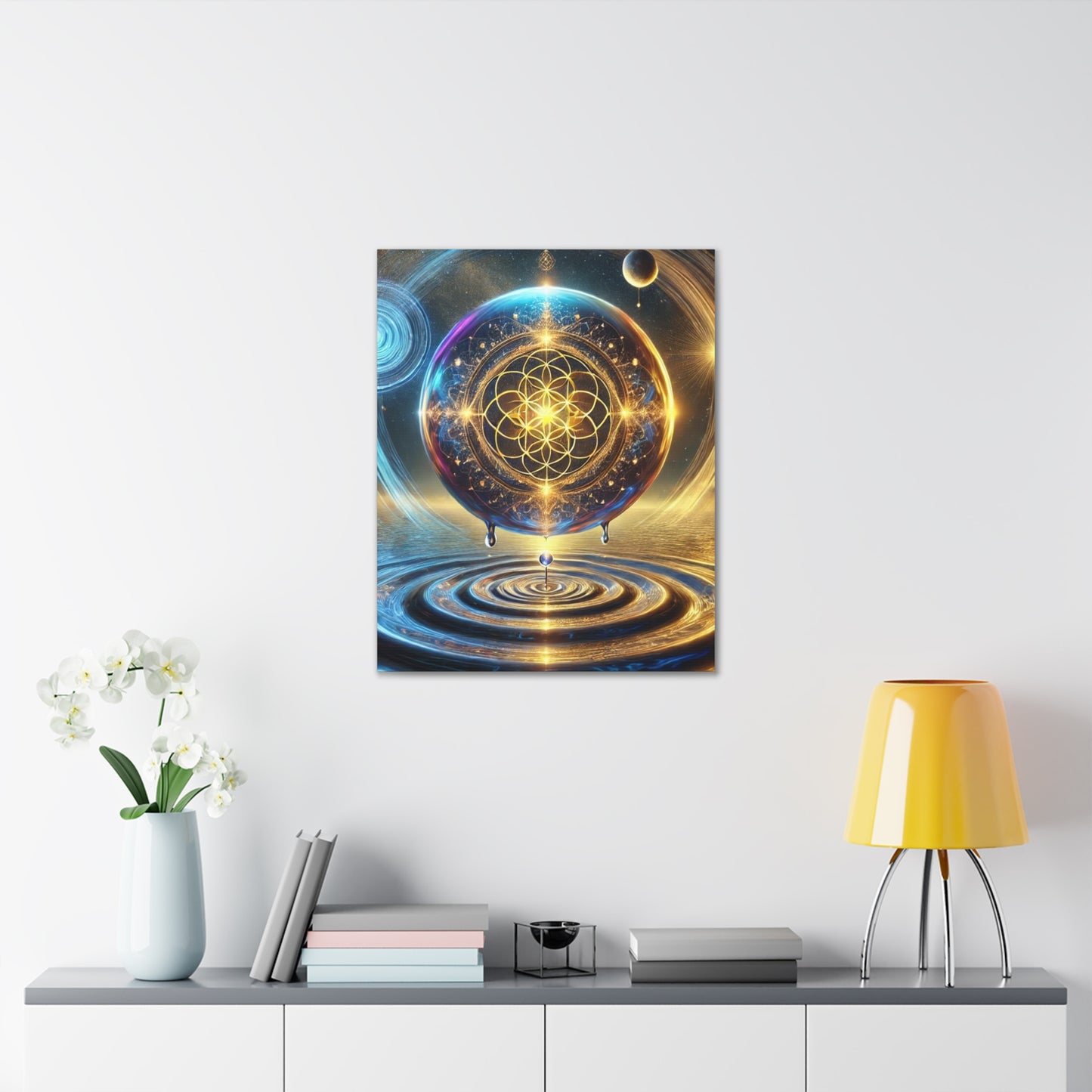 Sacred Geometry Art Canvas Ed. 25