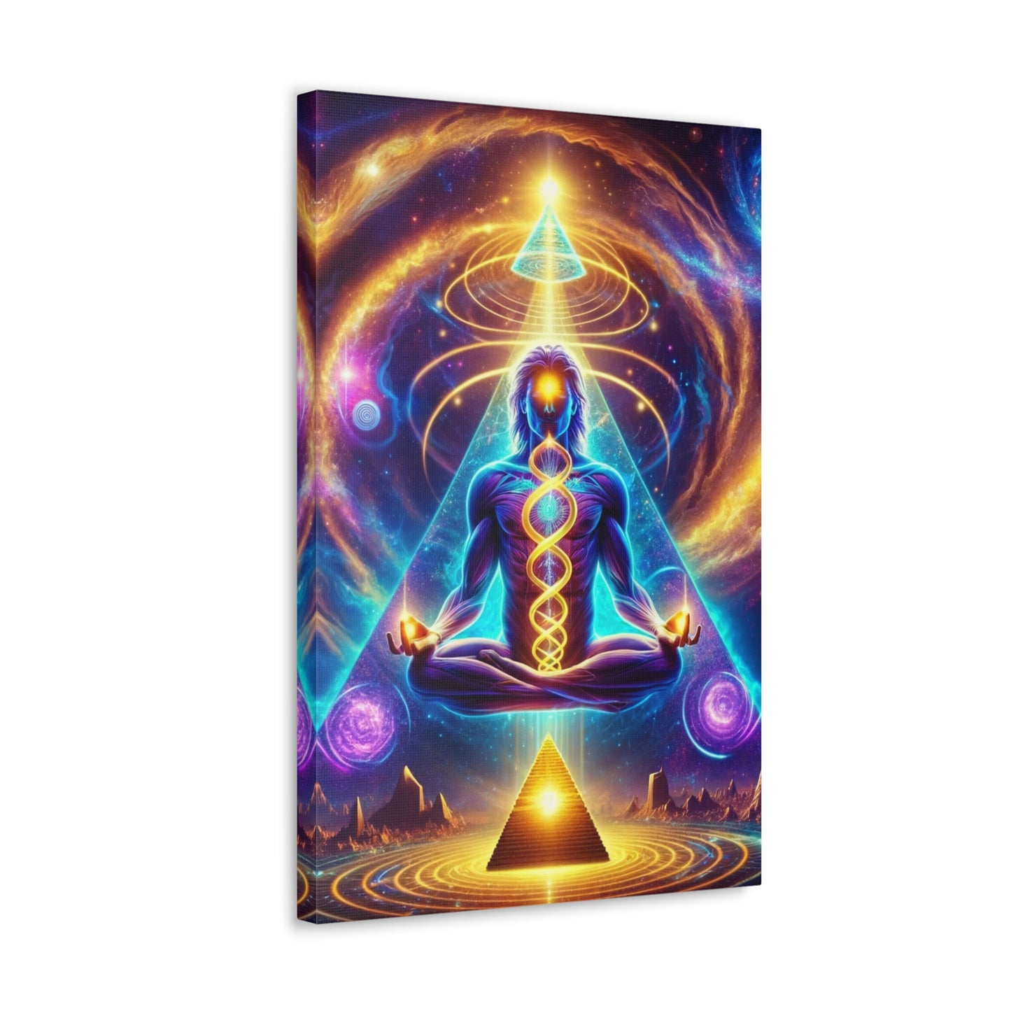 Quantum Entanglement Art Canvas Ed. 10