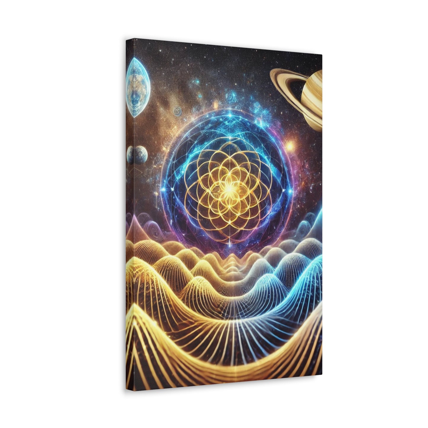 Sacred Geometry Art Canvas Ed. 9