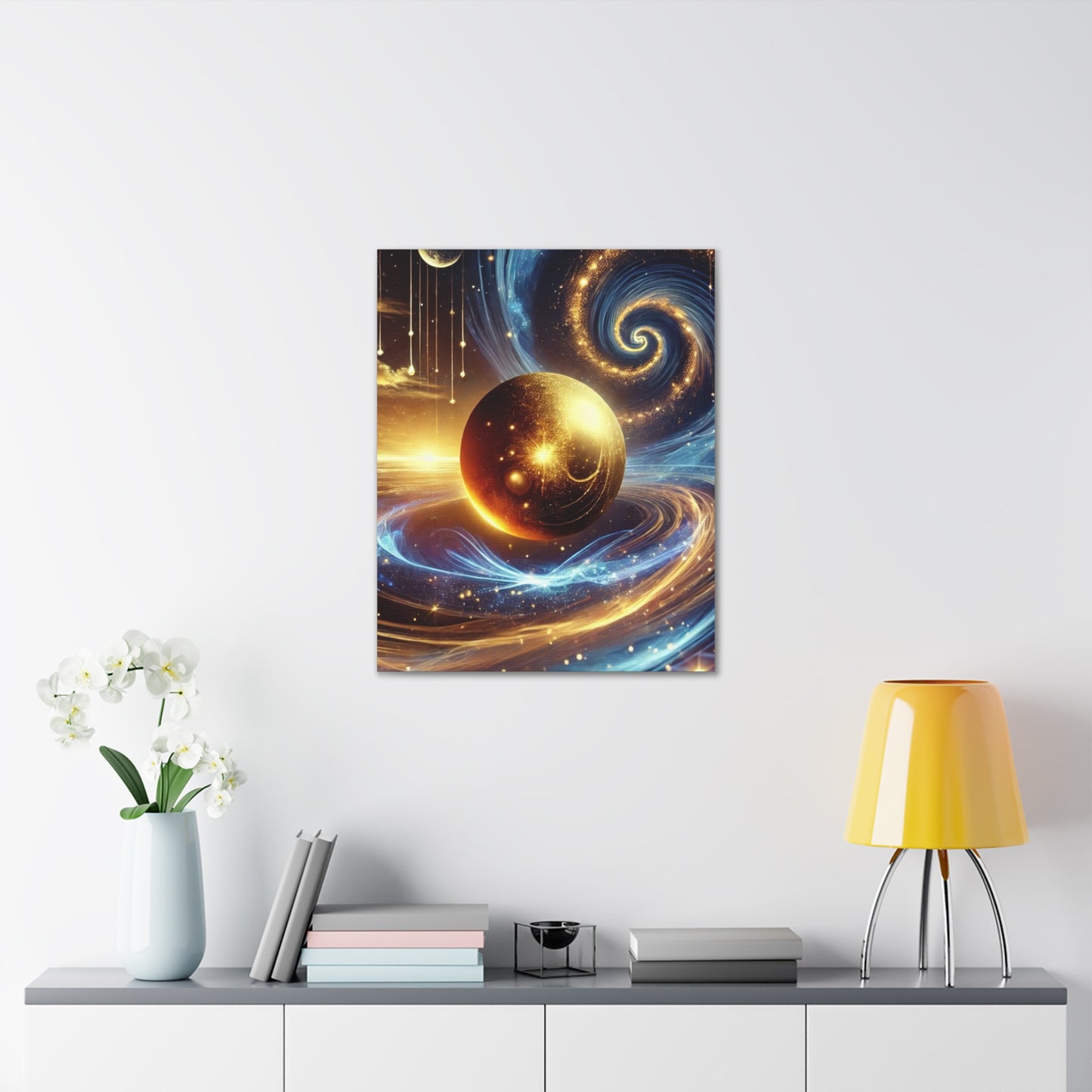 Energetic Orbs Art Canvas Ed. 6