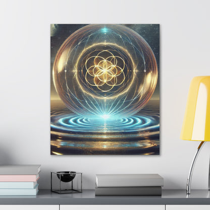 Sacred Geometry Art Canvas Ed. 10