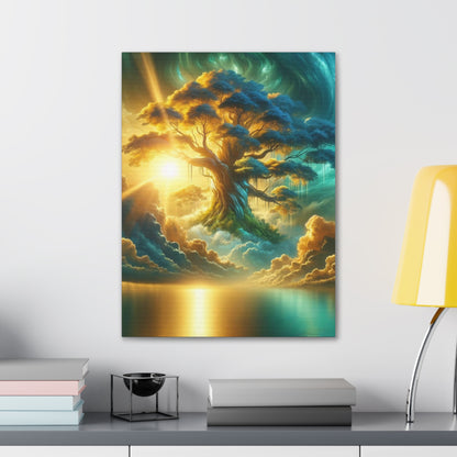 Trees of Light Art Canvas Ed. 25