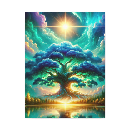 Trees of Light Art Canvas Ed. 13