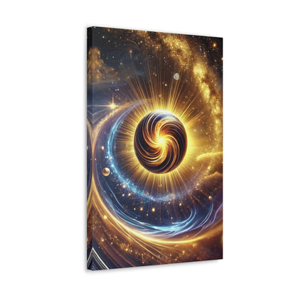 Energetic Orbs Art Canvas Ed. 13