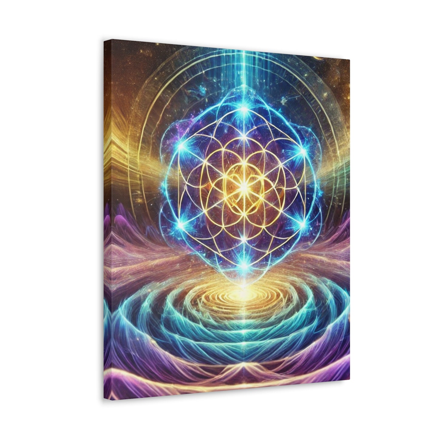 Sacred Geometry Art Canvas Ed. 4