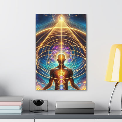 Quantum Entanglement Art Canvas Ed. 30