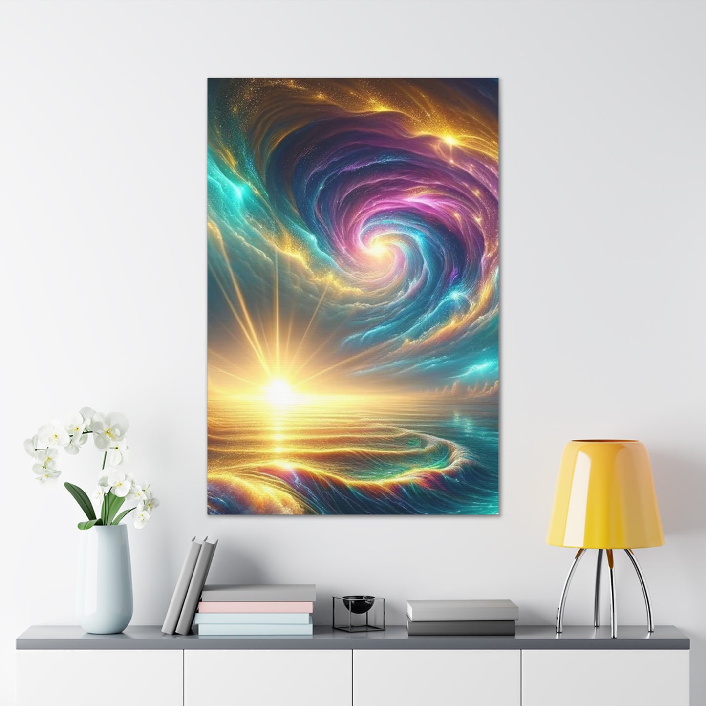 Serene Ocean Art Canvas Ed. 6