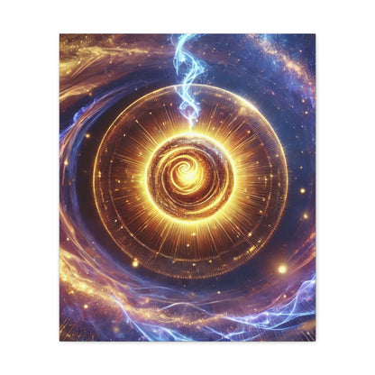 Energetic Orbs Art Canvas Ed. 11