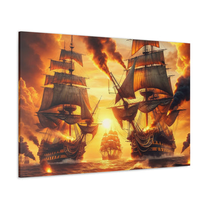 Voyage & Conquest Art Canvas Ed. 2