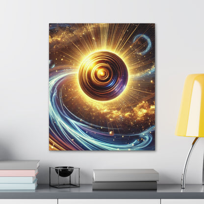 Energetic Orbs Art Canvas Ed. 4