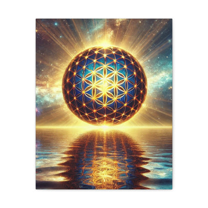 Sacred Geometry Art Canvas Ed. 47