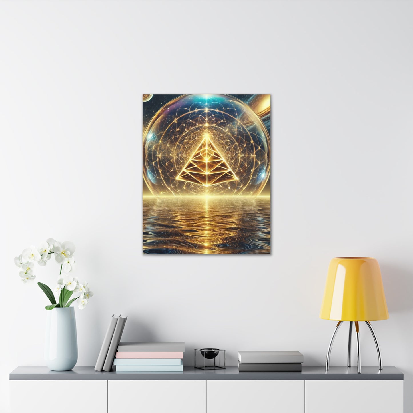 Sacred Geometry Art Canvas Ed. 42