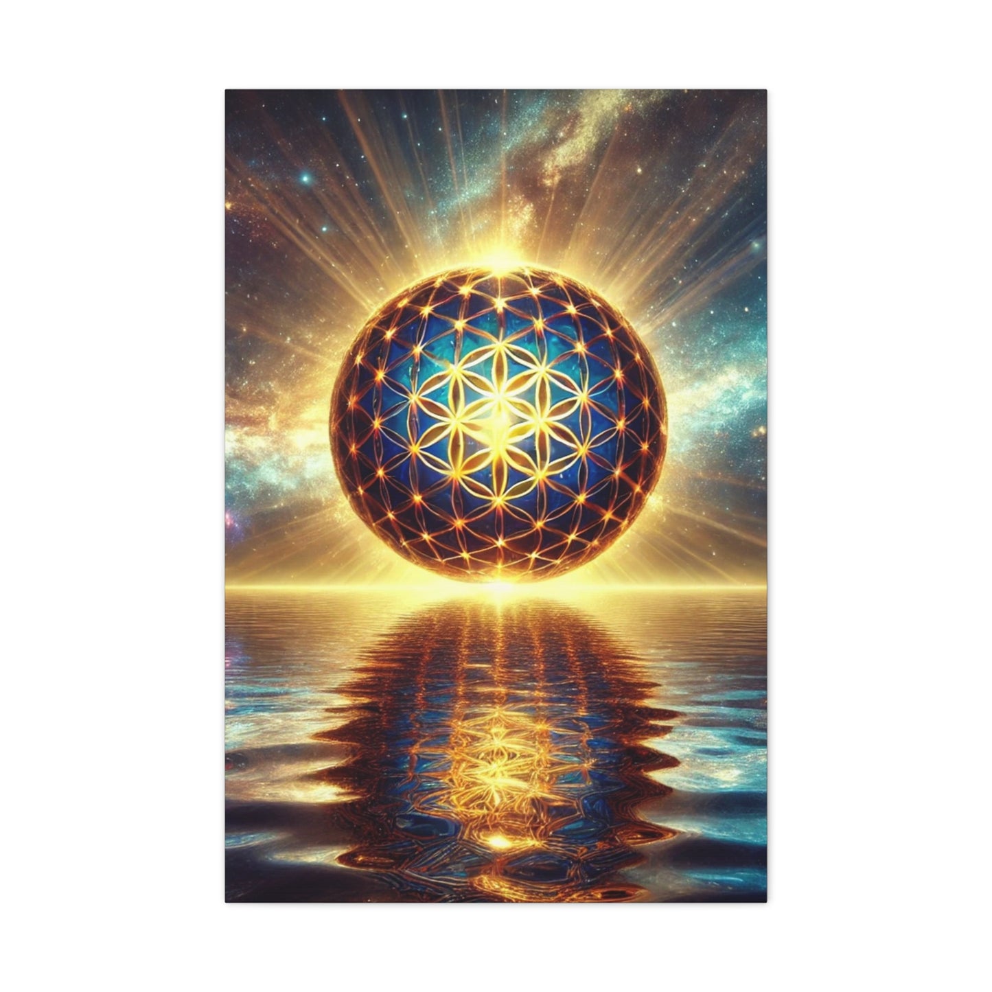 Sacred Geometry Art Canvas Ed. 47