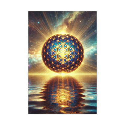 Sacred Geometry Art Canvas Ed. 47