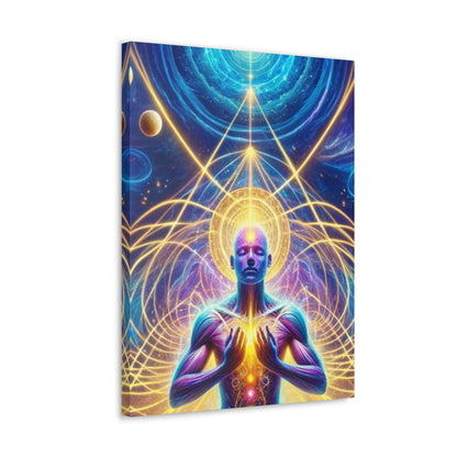 Quantum Entanglement Art Canvas Ed. 26