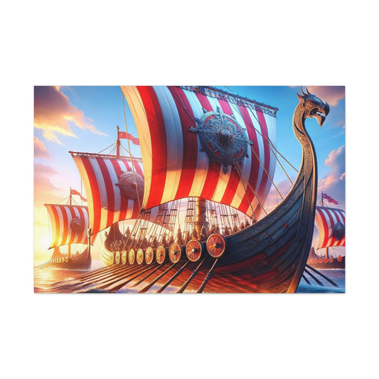 Voyage & Conquest Art Canvas Ed. 13