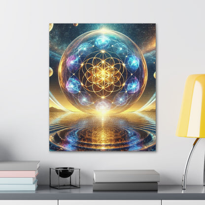 Sacred Geometry Art Canvas Ed. 12